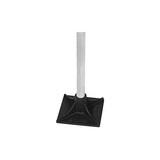 Red Rooster 13181 Cement Tamper, 10" x 10" with 44" Wood Handle