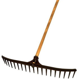 Red Rooster Poly Nut Rake, 22&quot;