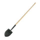 Red Rooster 50155 Jackson Pony Irrigation Shovel, Round Point, Wood Handle
