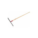 Red Rooster Landscape Level Head Rake, Wood Handle, Steel Head, Forged, 66"