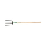 Red Rooster 50372 Manure Fork, 4 Tine, 48" Wood Handle