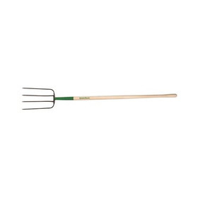 Red Rooster 50372 Manure Fork, 4 Tine, 48&quot; Wood Handle