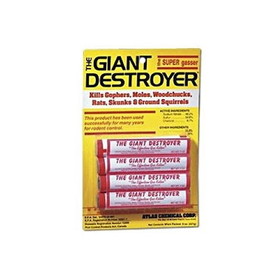 Red Rooster 50713 The Giant Destroyer Rodent Gas Killer