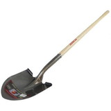 Red Rooster Professional Shovel, Wood Handle - 14 Gauge