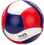 Mikasa V200W-USA Official Game Ball of the FIVB, 18 panel, red/white/navy, FIVB approved