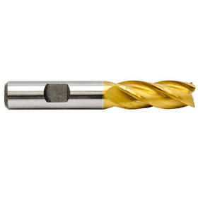 Michigan Drill 205T-1X7-8 4Flt Titanium Coated S/E Endmill