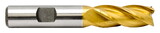 Michigan Drill 205TU 7/8X3/4 TiN Coated Multi Flute End Mills - High Speed