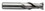 Michigan Drill 231C 1-1/2X1.25 Cobalt Two Flute End Mills - Center Cutting