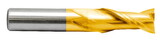 Michigan Drill 231TU 1X1 TiN-Coated Two Flute End Mills High Speed