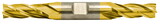 Michigan Drill 241T 3/16 TiN-Coated Four Flute Double-End End Mills MDX