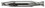 Michigan Drill 261CU 1/4 Cobalt Double-End End Mills - Two Flute, Center Cutting