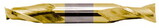 Michigan Drill 261T 1/2 TiN Coated Double-End End Mills - HS Two Flute