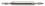 Michigan Drill 265 3/16 Miniature Double-End End Mills - HS Two Flute