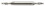Michigan Drill 265 7/64 Miniature Double-End End Mills - HS Two Flute