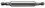 Michigan Drill 292 9/32 High Speed Double-End End Mills Two Flute Import