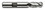 Michigan Drill 294C 1 Cobalt Ball Nose End Mills - Center Cutting Four Flute Single End