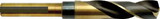 Michigan Drill 303B 21/32 Black & Gold 1/2 IN Shank - High Speed 135 Split Point