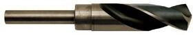 Michigan Drill 303CF 1-11/32 Reduced Shank Drills - 1/2 IN Flatted Shank Cobalt 135 Notched Point