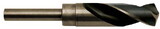 Michigan Drill 303CF 1-3/32 Reduced Shank Drills - 1/2 IN Flatted Shank Cobalt 135 Notched Point