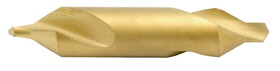 Michigan Drill 585TC 000 Combined Drills & Countersinks - Plain Type TiN Coated 60 Deg Angle