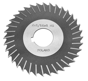 Michigan Drill Side Chip Slitting Saw Str Teeth (739S 4X1/8X114)