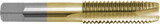 Michigan Drill 780T 1/4-28 Coated Spiral Pointed Taps - HS TiN Coated