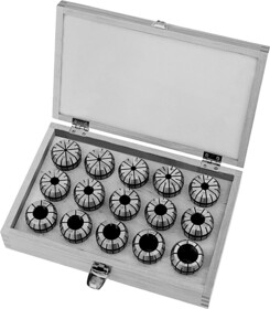 Michigan Drill ER32S ER Precision Spring Collets Sets - 11 pieces