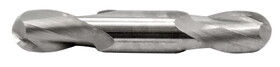 Michigan Drill KB82 1/16 Solid Carbide Double Ball End Mills 2 FLT Stub Length