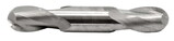 Michigan Drill KB82 1/32 Solid Carbide Double Ball End Mills 2 FLT Stub Length