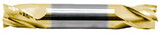 Michigan Drill KDT92 1/32 Solid Carbide Double End Mills Stub Length TiN Coated 2 FLT