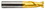 Michigan Drill KST92 23/64 Solid Carbide End Mills 2-Flute TiN Coated