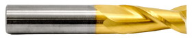 Michigan Drill KST92 5/8 Solid Carbide End Mills 2-Flute TiN Coated
