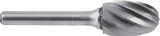 Michigan Drill SE3NF 3/8 X 5/8 Oval Shape Solid Carbide Burs for Aluminum