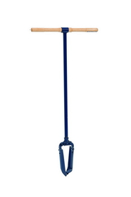 Seymour 21326 Adjustable Iwan Auger, 6" / 7" / 8" Point Spread, Steel Blades Riveted to Cast Yoke, Hardwood Replaceable Handle