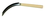 Kenyon 41420 Sickle, 6.5" Steel, Steel Ferrule, 8" Wood Comfort Grip, Resharpenable Blade, Price/Each