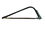 Seymour 41453 Bow Saw, 21" Steel Blade, Easy-Change Blade Release, Tubular Steel Handle, Price/Each
