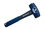 Seymour 41809 4 lb Drilling Hammer - Spiral Anti-Slip Grip & Overstrike Protection - Fiberglass 10" Handle, Price/Each
