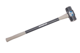 Seymour 41819 12 lb Sledge Hammer - Fiberglass with Cushion Grip & Overstrike Protection 36" Handle