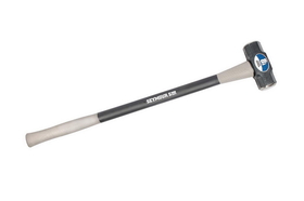 Seymour 41820 8 lb Sledge Hammer - Fiberglass with Cushion Grip & Overstrike Protection 36" Handle