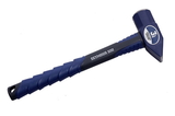 Seymour 41871 3 lb Cross-Pein Hammer - Spiral Anti-Slip Grip & Overstrike Protection - Fiberglass 16