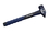 Seymour 41875 2 lb Cross-Pein Hammer - Spiral Anti-Slip Grip & Overstrike Protection - Fiberglass 16" Handle, Price/Each