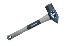 Seymour 41878 4 lb Cross-Pein Hammer - Fiberglass with Cushion Grip & Overstrike Protection 16" Handle