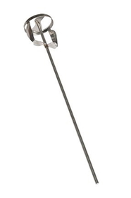 Midwest Rake 47432 Jiffy Style Mixer, 1/4" Round Shaft, 15" Length, 1-2 gal