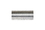 Midwest Rake 48304 4" x 2" Ribbed Aluminum Roller Replacement Sleeve, 1-1/2" ID, Price/Each