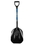 Seymour 49001 Asphalt Shovel, Round Head, Steel 12.625" x 15.75" , Fiberglass Insert & PermaGrip, 29" Industrial Grade Fiberglass, Poly D Grip, Price/Each