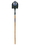 Seymour 49163 Round Point Shovel, 14 Gauge / 9" x 11" , Forward Turned Step "Cutting Teeth", Power Collar & Solid Steel Rivet, 48" Precision Lathe Turned American Ash Handle, Price/Each