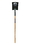 Seymour 49172 Square Point Shovel, Forged #2 / 9.5" x 11.5" , Forward Turned Step, Solid Steel Rivet, 48" Precision Lathe Turned American Ash Handle, Price/Each