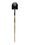 Seymour 49181 Caprock Shovel, Forged, Solid Steel Rivet, 46.5" Precision Lathe Turned American Ash Handle, Price/Each