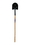 Seymour 49185 Rice Shovel, Forged, Solid Steel Rivet, 48" Precision Lathe Turned American Ash Handle, Price/Each