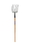 Seymour 49278 Manure Fork, Forged 6-Tine, Steel Ferrule, 48" Precision Lathe Turned American Ash Handle, Price/Each